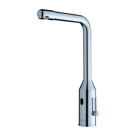 P5750 mitigeur électronique haut sur plage 8 l/min pile . Base tournante