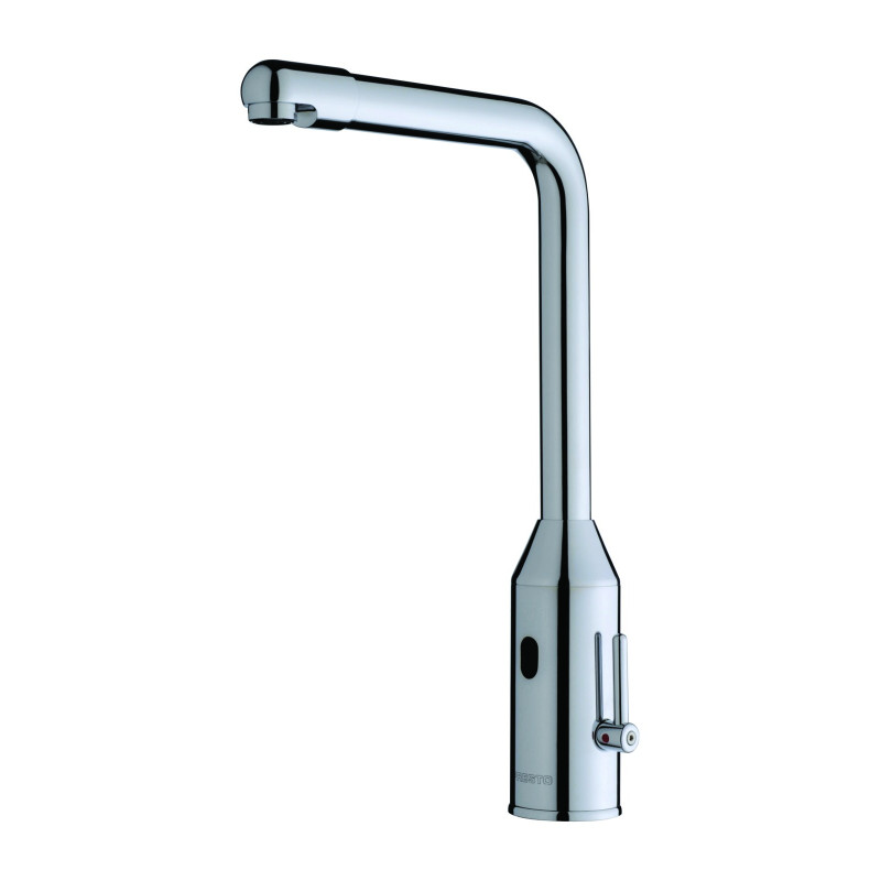 P5750 mitigeur électronique haut sur plage 8 l/min secteur . Base tournante