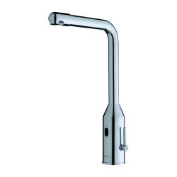 P5750 mitigeur électronique haut sur plage 8 l/min secteur . Base fixe