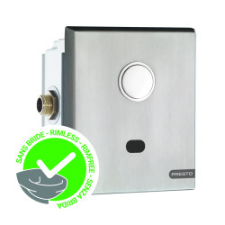 P7000 XL N Chasse directe électronique encastré inox pile 4-6L sans bride