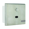 Robinet d'urinoir encastré électronique Sensao 8500 N, avec bouton, face inox