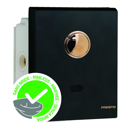 P7000 XL N Chasse directe électronique encastré noir pile 4-6L sans bride
