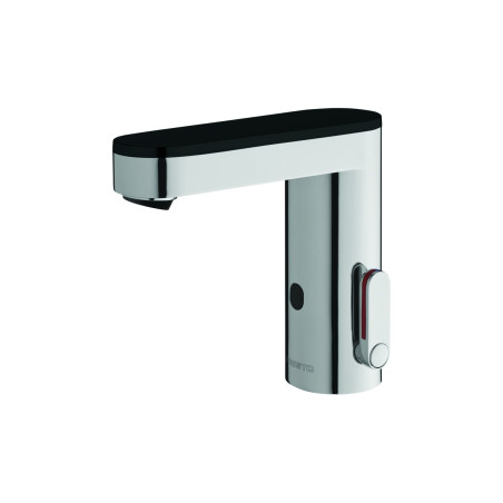 PRESTO SO'O® Robinet mitigeur 3 l/min piles 6V CHROME/NOIR avec RA