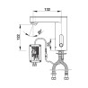PRESTO SO'O® Robinet mitigeur 3 l/min secteur 230V CHROME