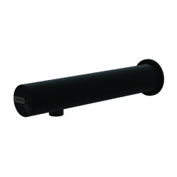 LINEA Robinet simple mural applique 3l/min Piles 6V NOIR MAT avec RA SP