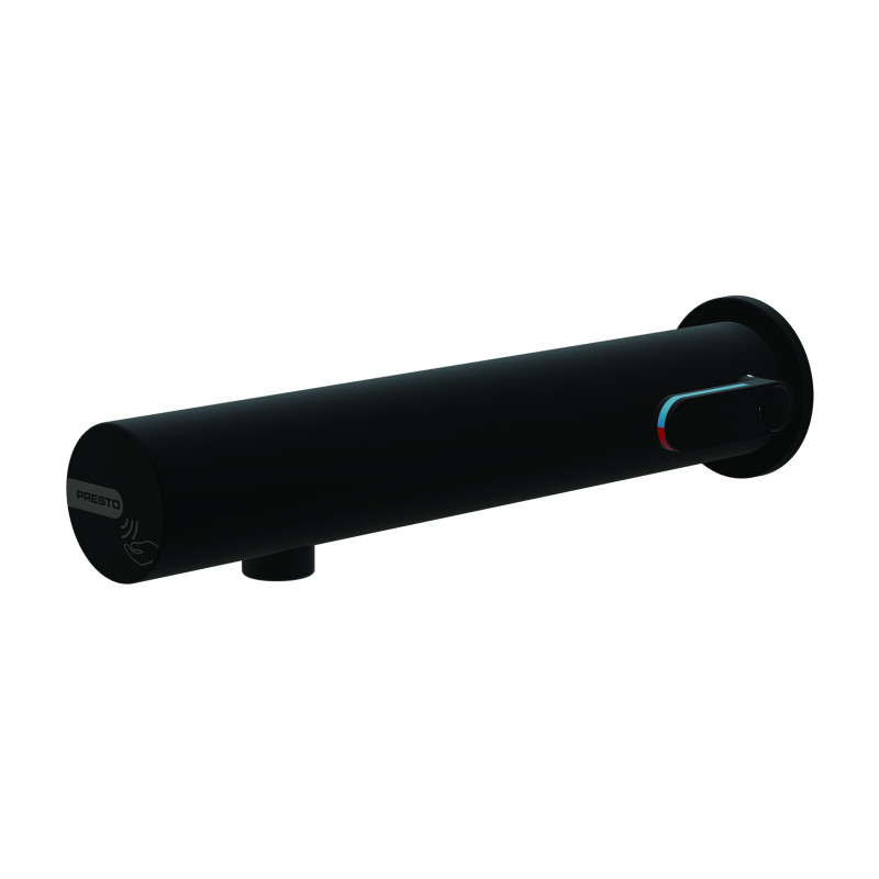 LINEA Robinet mitigeur mural TC 3l/min Piles 6V NOIR MAT avec RA