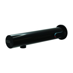LINEA Robinet mitigeur mural TC 3l/min Piles 6V NOIR POLI avec RA