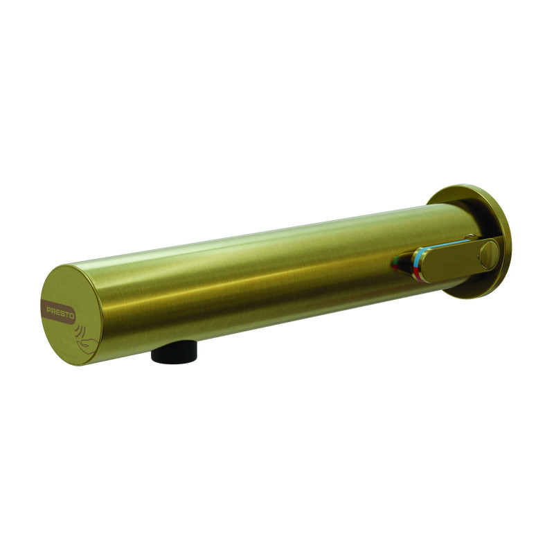LINEA Robinet mitigeur mural TC 1,9l/min Piles 6V OR BROSSE