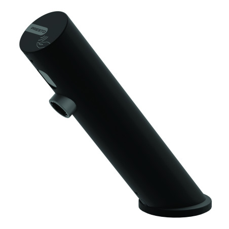 LINEA Robinet simple sur plage 3l/min Piles 6V NOIR MAT avec RA