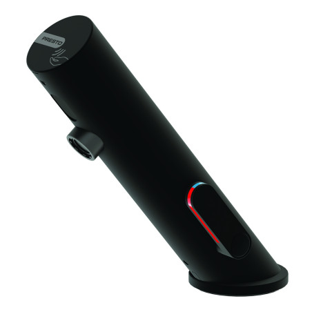 LINEA Robinet mitigeur sur plage 3l/min Secteur 230V NOIR MAT avec RA