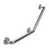 Barre coudée 135° inox brossé de diamètre 32mm - 400 x 400 mm