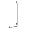 Barre gauche coudée 90° 450x1150 mm - inox brossé d32 mm