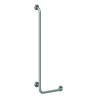 Barre droite coudée 90° 450x1150 mm - inox brossé d32 mm