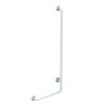 Barre gauche coudée 90° 450x1150 mm - aluminium abs antibactérien d34 mm