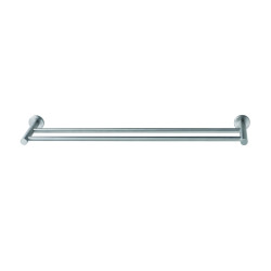 Porte serviette double inox 625 mm