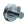 Patère 1 tête inox brossé, fixation invisible