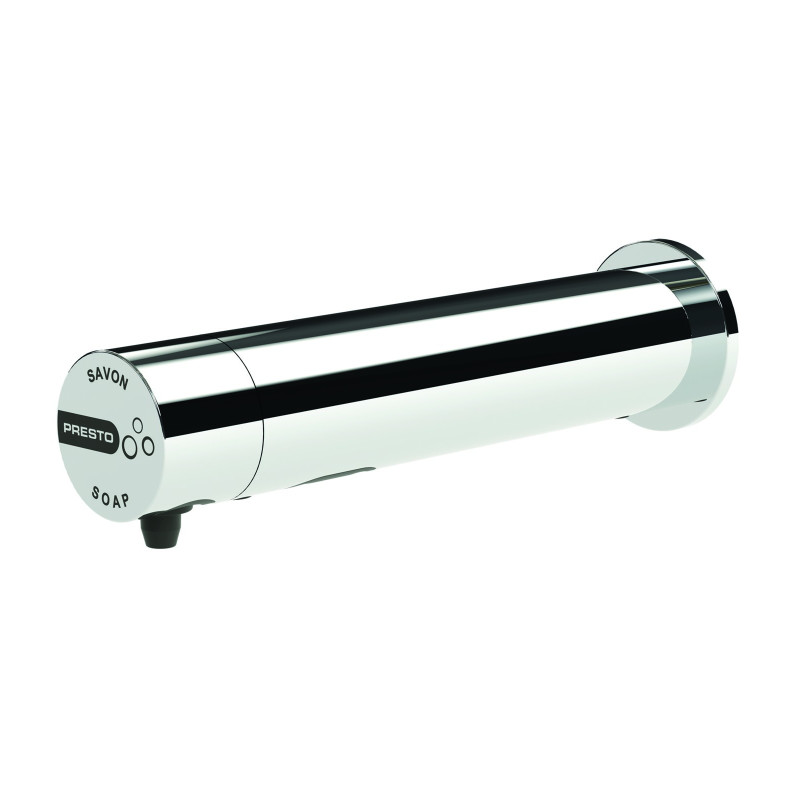 LINEA Distributeur de savon liquide+mousse mural 1 L sans contact Secteur CHROME