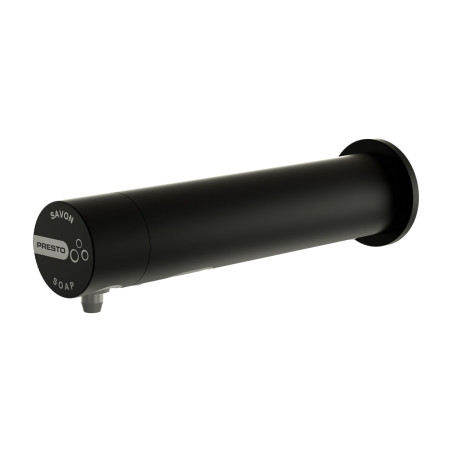 LINEA Distributeur savon liquide mural 1L sans contact Secteur NOIR MAT