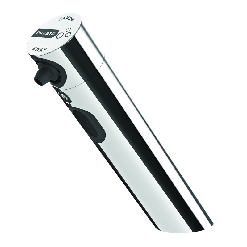 LINEA Distributeur de savon liquide plage 1 L sans contact Secteur CHROME