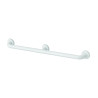 Barre droite 900 mm en aluminium gainé ABS antibactérien - diamètre 34 mm