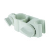 Support de douchette coulisseau pour barre de diamètre 34 mm - abs blanc