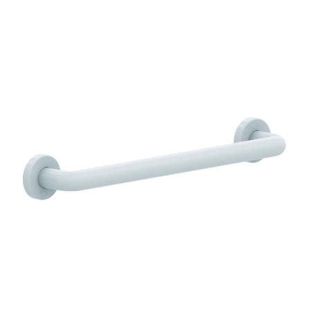 Barre droite 500 mm en aluminium gainé ABS antibactérien - diamètre 34 mm