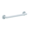 Barre droite 500 mm en aluminium gainé ABS antibactérien - diamètre 34 mm