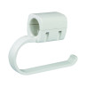 Porte-rouleau pour barre diamètre 34mm - abs blanc