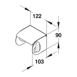 Distributeur individuel inox poli brillant