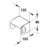 Distributeur individuel inox poli brillant