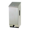 Distributeur multi-rouleau (x3) en inox brossé