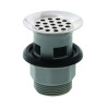 Bonde hygiénique pour lavabo en ABS avec grille inox, F G1"1/4