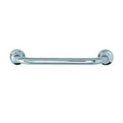Barre droite en inox chromé 500 mm (sans vis) - diamètre 25 mm