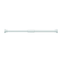 Tringle rideau douche droite 80 à 140 cm alu
