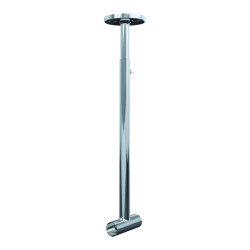 Tendeur pour rideau de douche inox