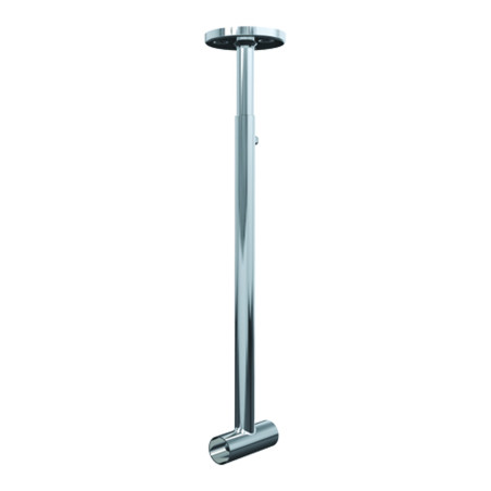 Tendeur pour rideau de douche inox