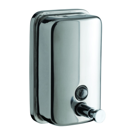 Distributeur de savon mécanique mural 0,8 l avec fenêtre de contrôle
