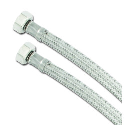 Flexibles pex mâle diamètre m10x100 femelle g3/8’’ longueur 410mm