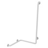 Barre d'angle ø34 -aluminium gainé ABS antibactérien blanc 1150 x 660 x 560 mm