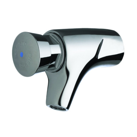 P504s Robinet simple lavabo mural temporisé 15s, froid G3/8