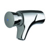 P504 Robinet simple lavabo mural temporisé 7s, froid G1/2