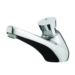 P605 Robinet simple lavabo sur plage temporisé 7s, froid G1/2
