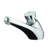 P605 Robinet simple lavabo sur plage temporisé 7s, froid G1/2