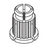 Adaptateur pour croisillon 8x20 - 13x20 (x5)