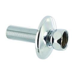 Raccord droit m 1/2xf 3/8 ecrou tournant-l65 mm