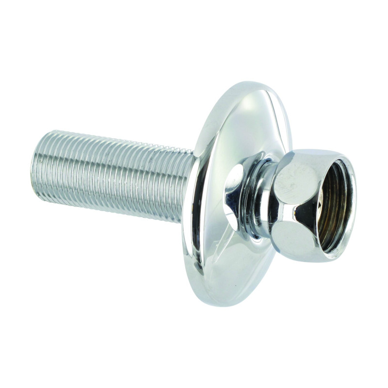 Raccord droit m 1/2xf 3/8 ecrou tournant-l65 mm