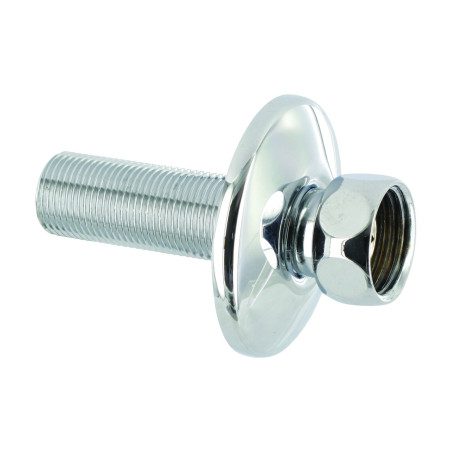 Raccord droit m 1/2xf 3/8 ecrou tournant-l65 mm