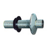 Traversée de cloison MM 1/2" pour mur 34 mm