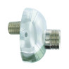 Raccord décalé 21 mm M3/8 x M3/4 rosace 70 mm