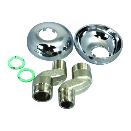 Raccord decale 21mm-m1/2xm3/4-rosace 70 mm